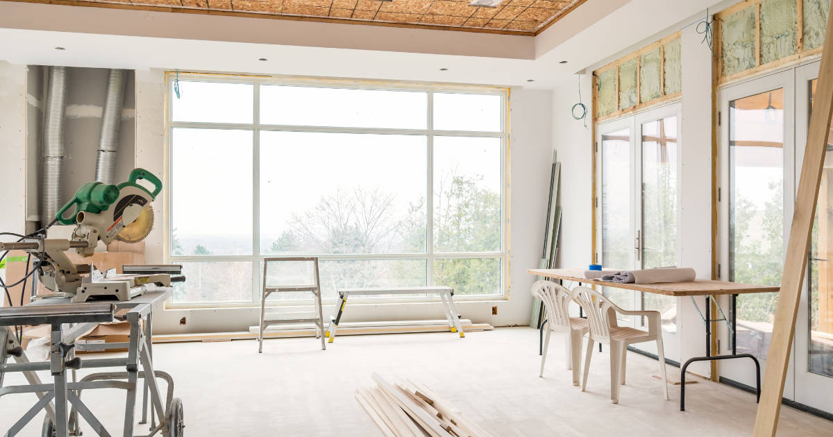 Einfamilienhaus in moderner, energieeffizienter Bauweise - 3D Visualisierung